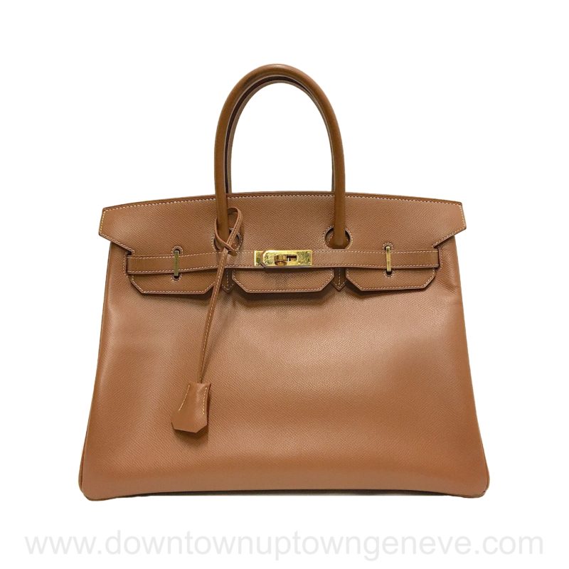 Birkin 35 Epsom Gold GHW - BRAND NEW