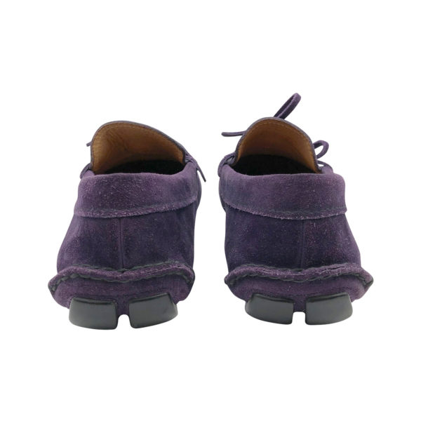 Prada shoes moccasins in purple suede - DOWNTOWN UPTOWN Genève