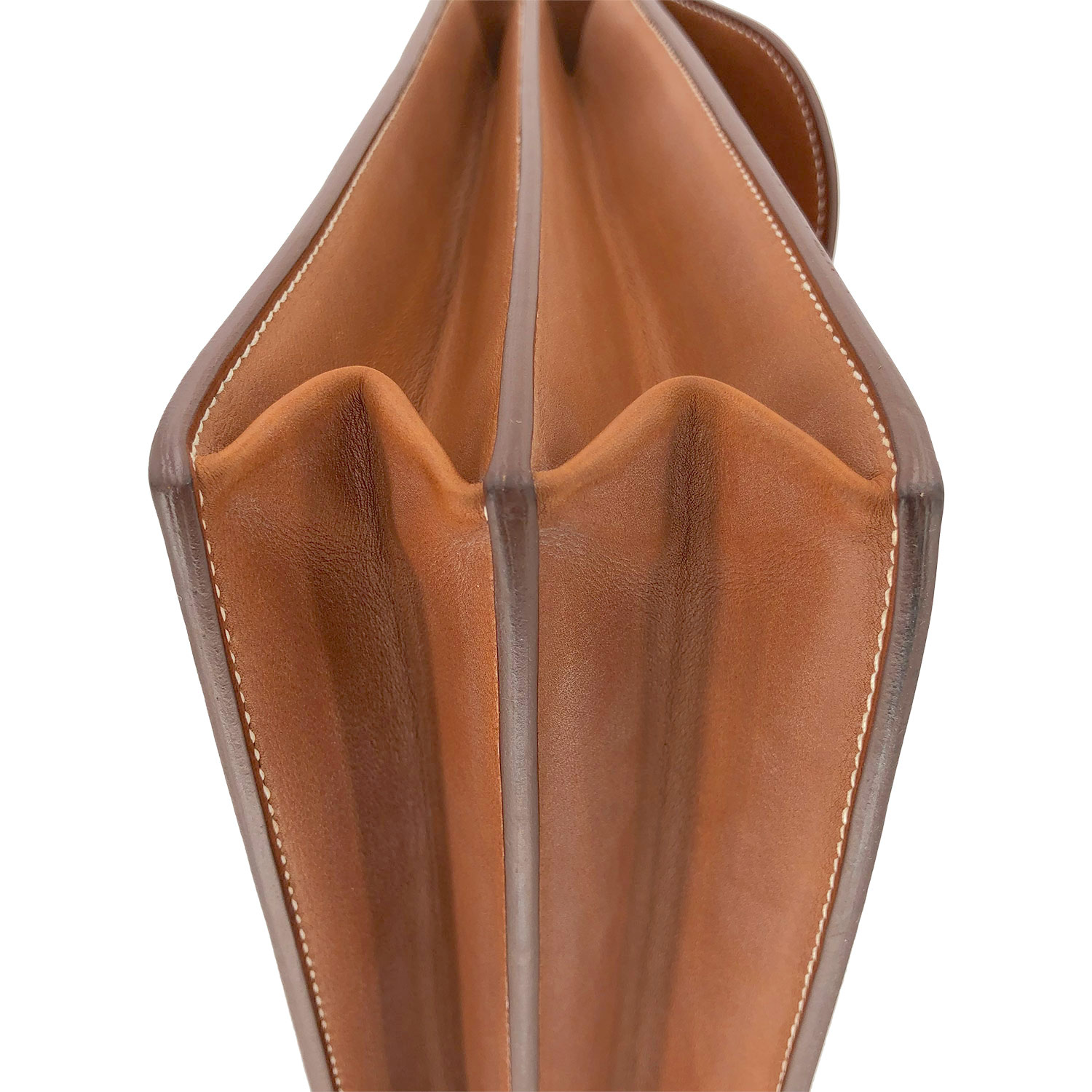 Hermès sac à dépêches briefcase in brown barenia leather