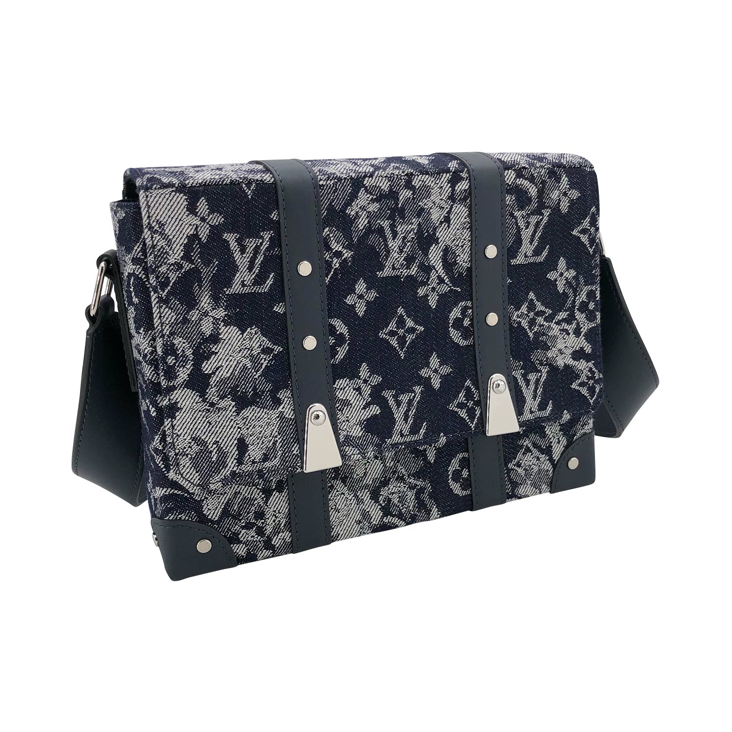 Louis Vuitton 2021 LV Monogram Tapestry Mini Soft Trunk Bag - Blue  Messenger Bags, Bags - LOU537236