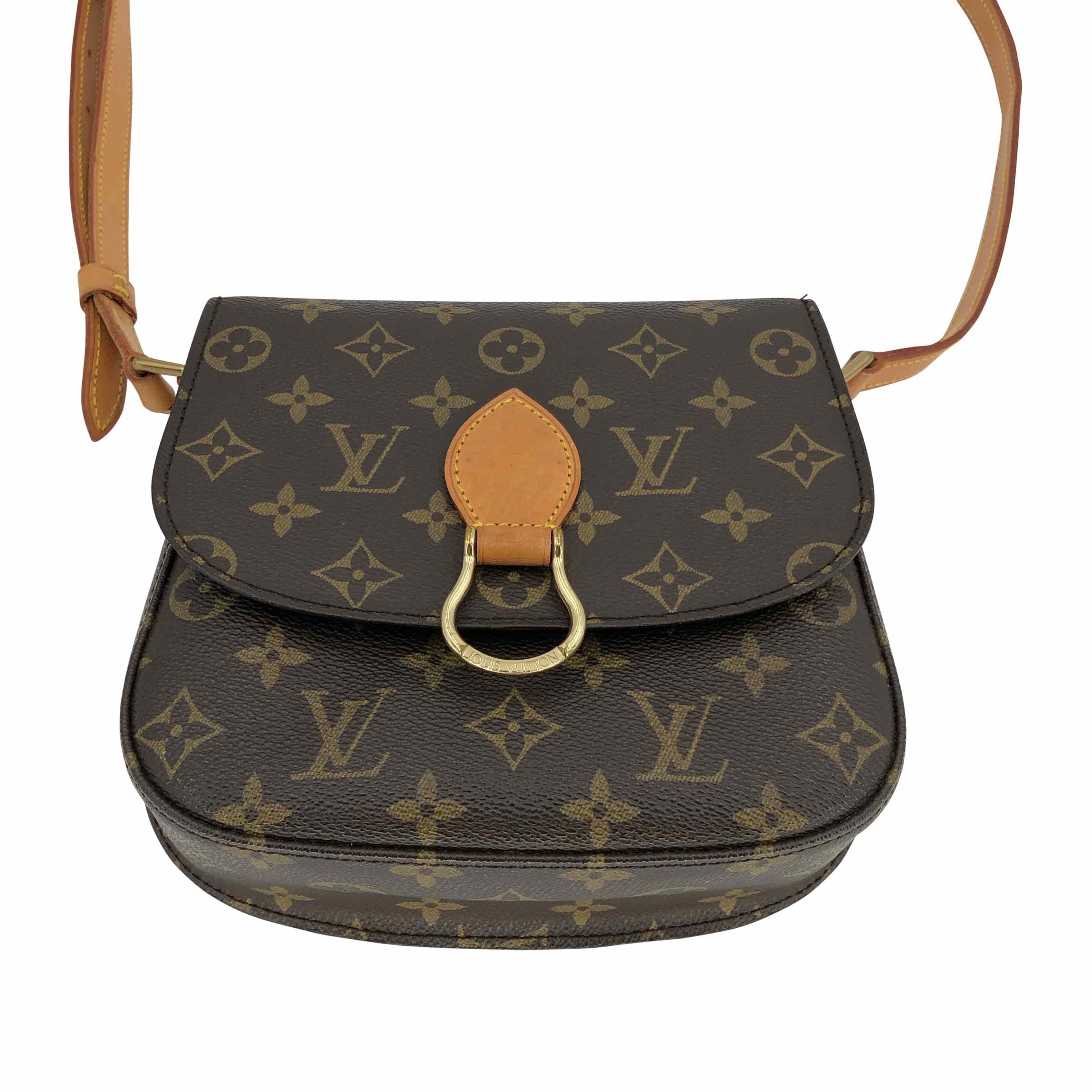 Louis Vuitton Vintage Monogram Saint-Cloud PM - Brown Crossbody Bags,  Handbags - LOU786079
