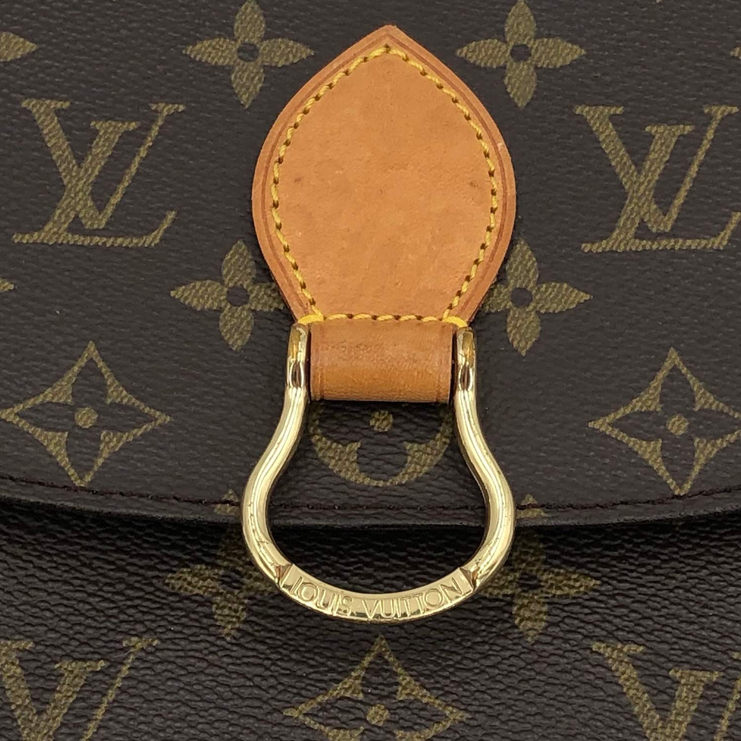 Louis Vuitton Vintage Monogram Saint Cloud PM Shoulder Bag 2H240090n"