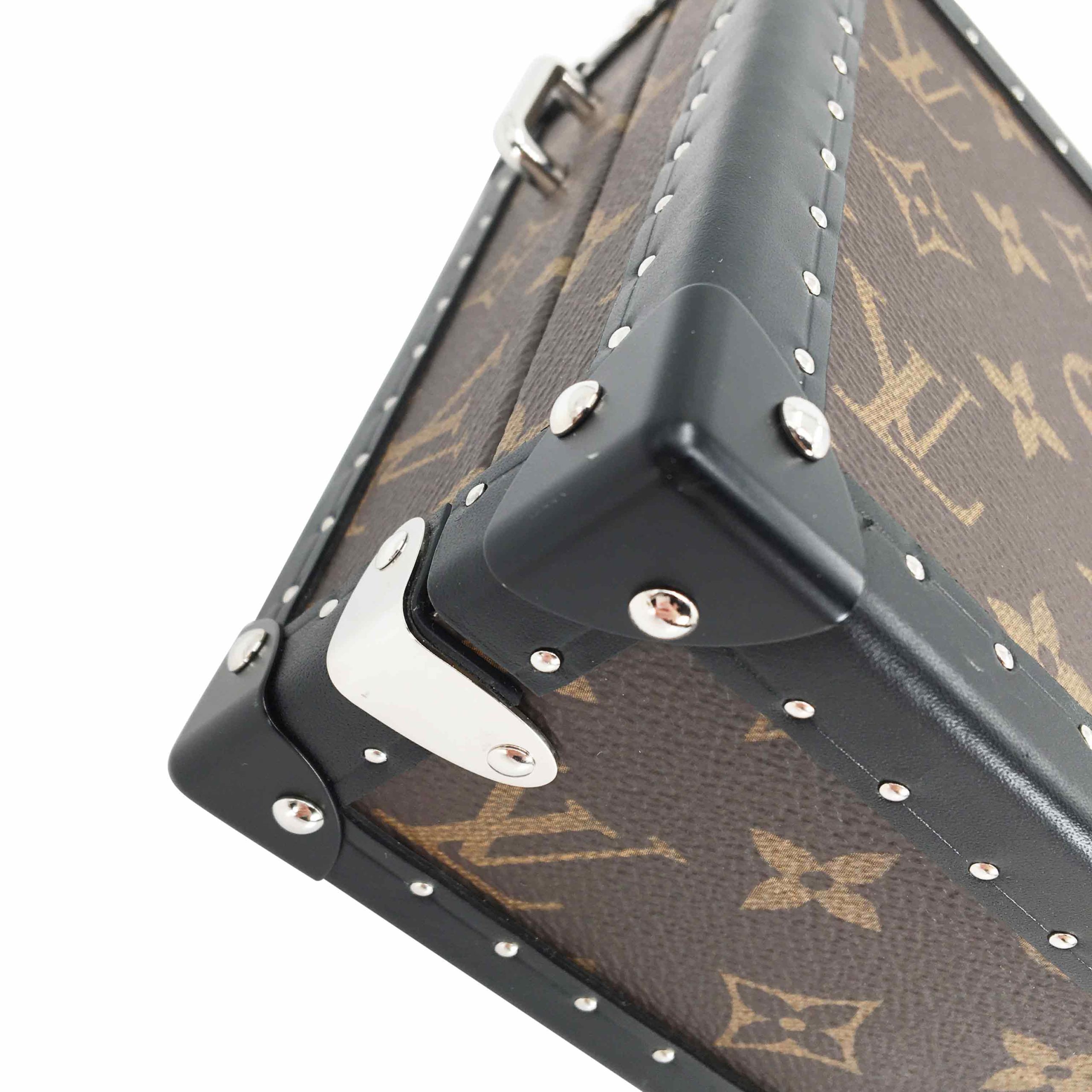 Louis Vuitton 2021 Monogram Macassar Clutch Box - Brown Crossbody Bags,  Handbags - LOU808378