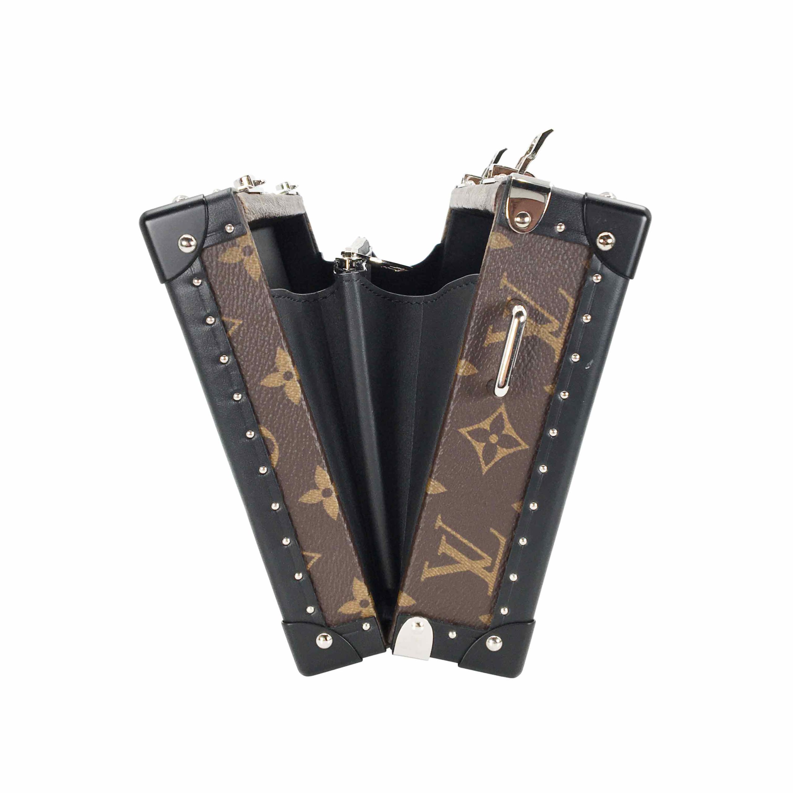 Louis Vuitton 2021 Monogram Macassar Clutch Box - Brown Crossbody Bags,  Handbags - LOU808378