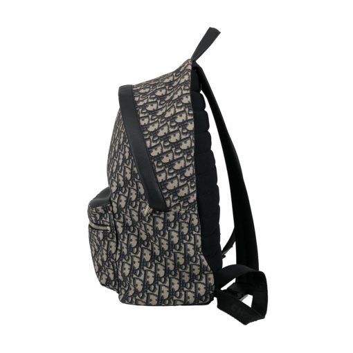 Dior Rider backpack in blue monogram canvas - Image 6