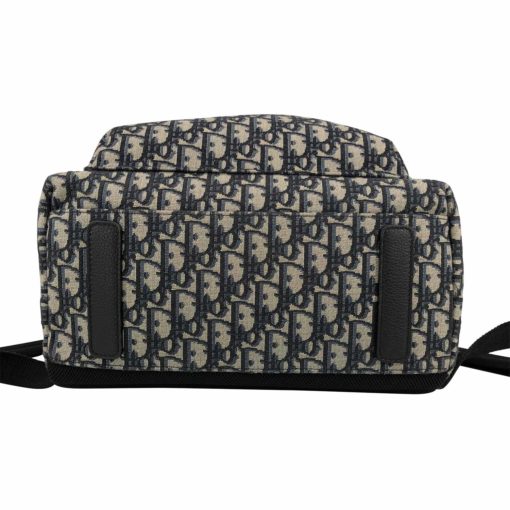 Dior Rider backpack in blue monogram canvas - Image 8