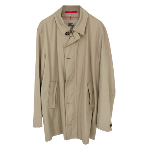 Burberry parka in beige cotton