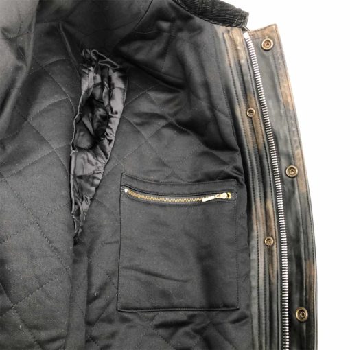 Ralph Lauren jacket in brown vintage patina leather - Image 6