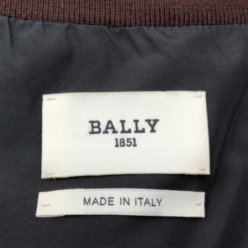 Bally waistcoat in brown padded leather - Image 3