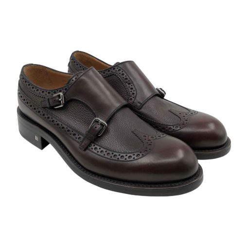 Louis Vuitton brogues in brown leather