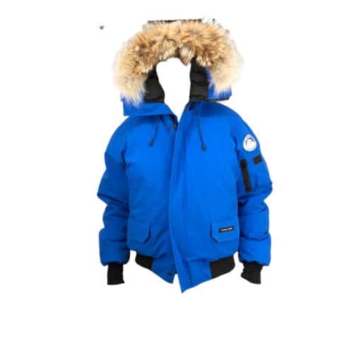 Canada Goose jacket in blue padded nylon