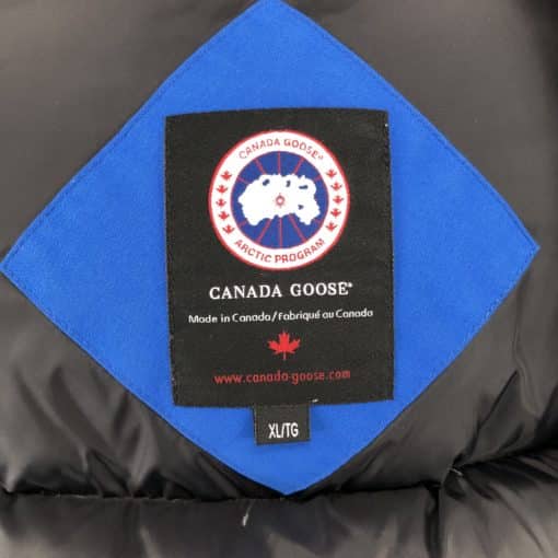 Canada Goose jacket in blue padded nylon - Image 6